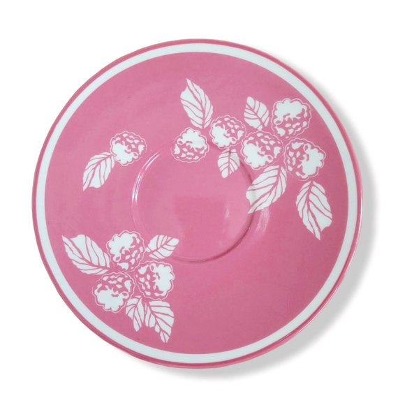 Starbucks Other - Starbucks Coffee Collector's 2007 Pink White Summer Raspberries Saucer Plate